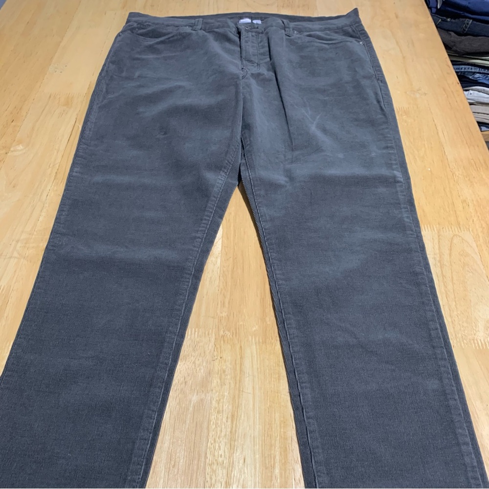 jcpenney Women's Corduroy Skinny Pants in Charcoal Gray